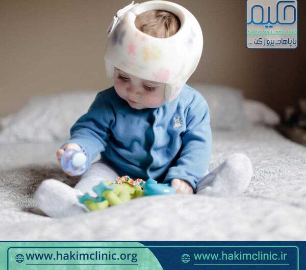 عکس نوزاد از پشت سر