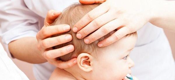 عکس نوزاد از پشت سر