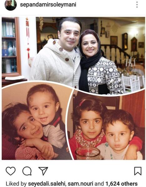 عکس نوزاد با خواهرش