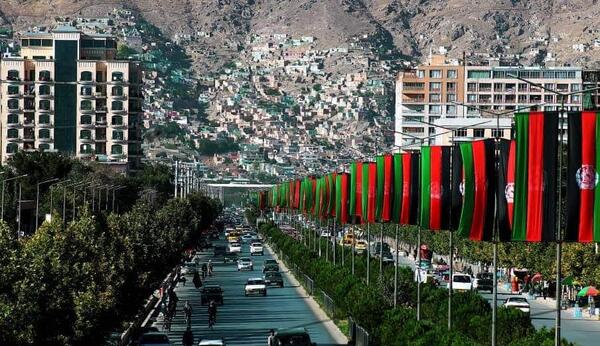 عکس کشور افغانستان در نقشه