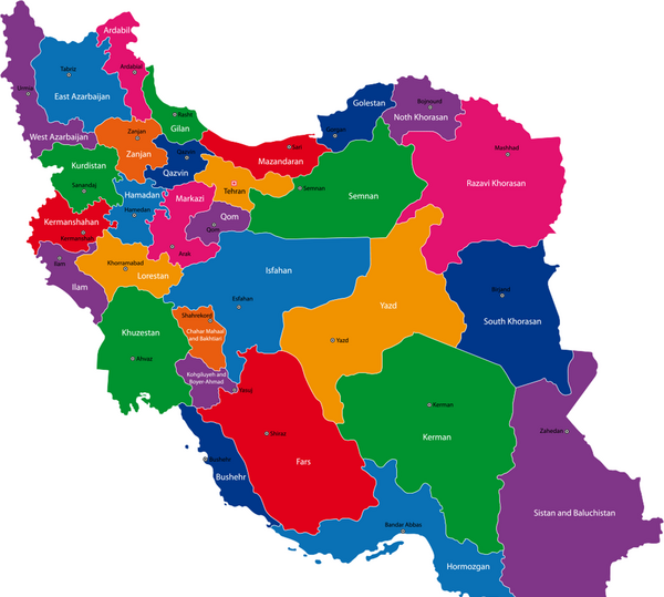 عکس کشور افغانستان در نقشه