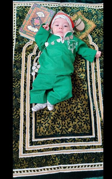 ایده عکس نوزاد محرمی