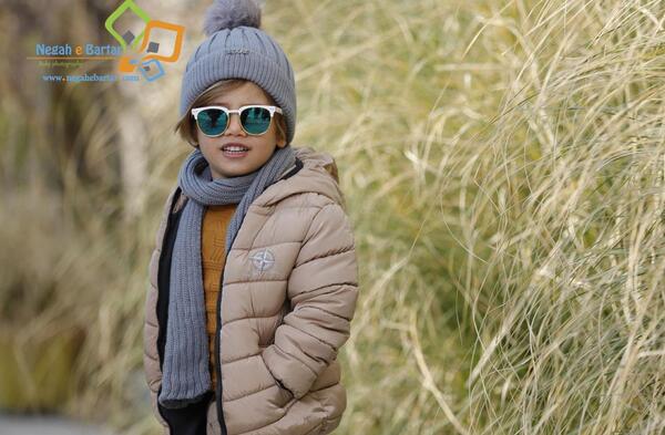 عکس نوزاد در فضای باز