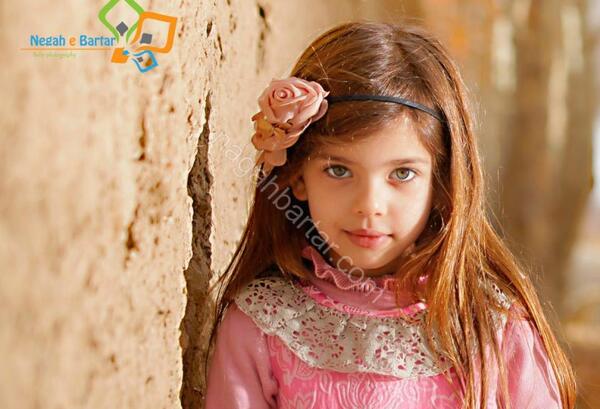 عکس نوزاد در فضای باز