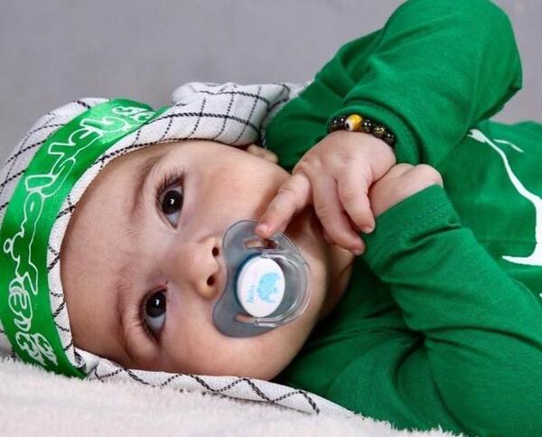 عکس نوزاد با لباس علی اصغر