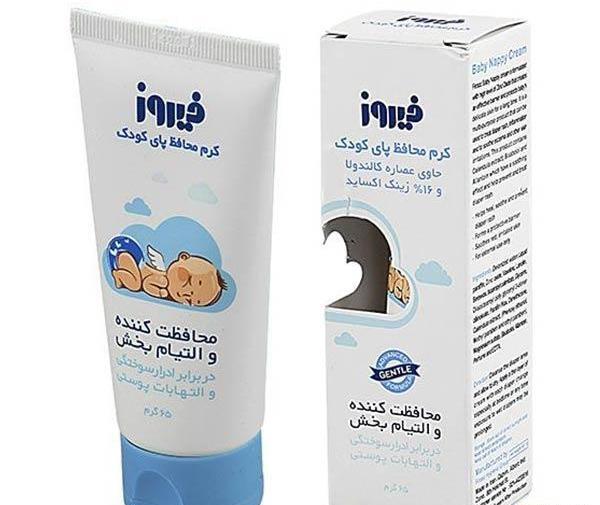 عکس سوختگی پای نوزاد با پوشک