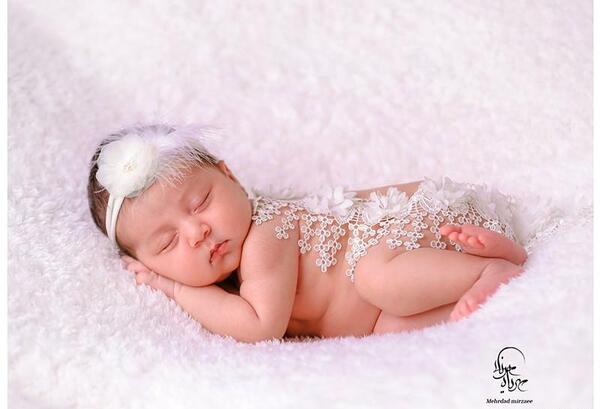 ژست عکس های نوزادی