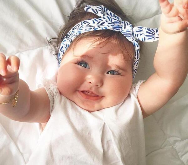 عکس نوزاد تپل دختر