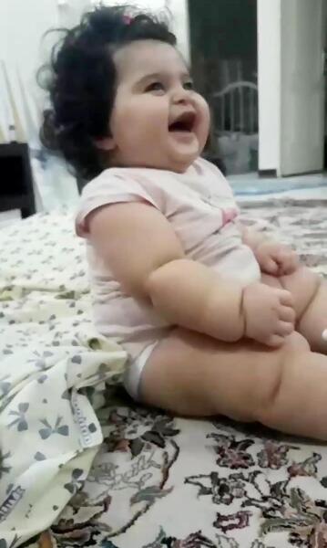 عکس نوزاد تپل دختر