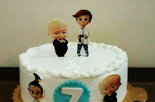 عکس نوزاد برای روی کیک
