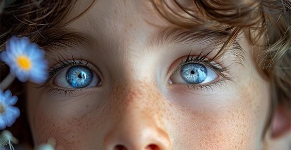 عکس نوزاد چشم آبی خوشگل