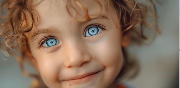 عکس نوزاد چشم آبی خوشگل