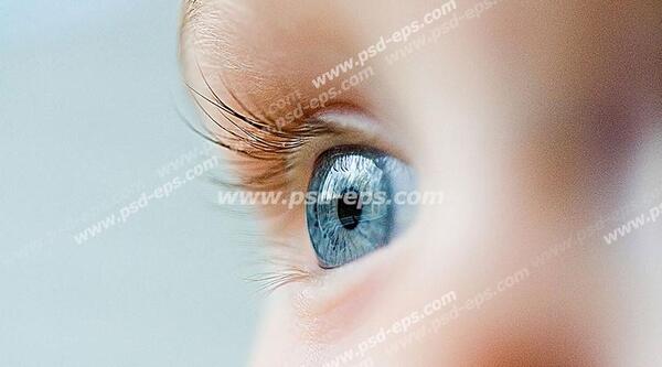 عکس نوزاد چشم آبی خوشگل