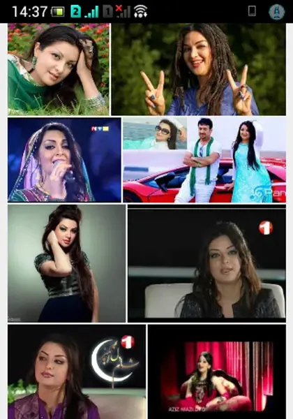 عکس های جوانی نغمه افغانستان