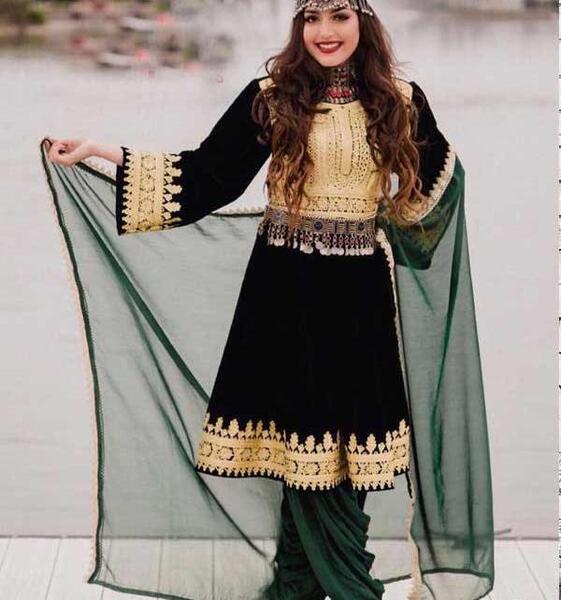 عکس های لباس افغانی ساده