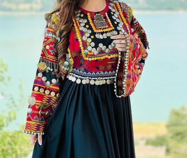 عکس های لباس افغانی ساده