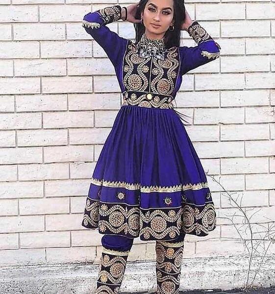 عکس های لباس افغانی ساده