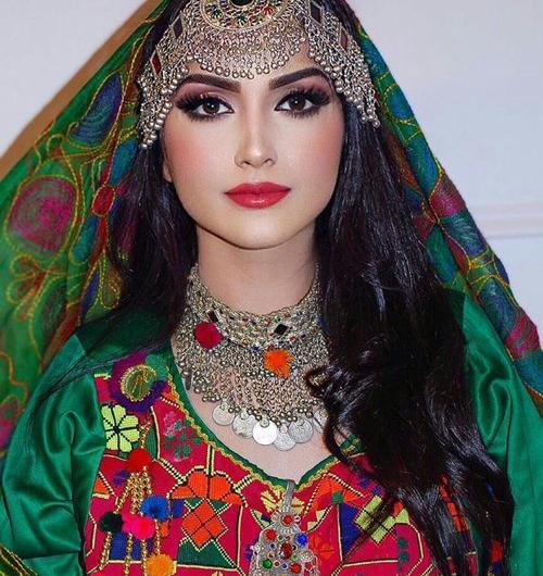 عکس های لباس عروسی افغانی