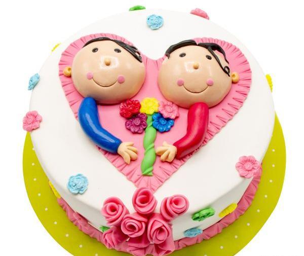 عکس کیک تولد دوست صمیمی
