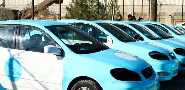 عکس تاکسی های جدید افغانستان
