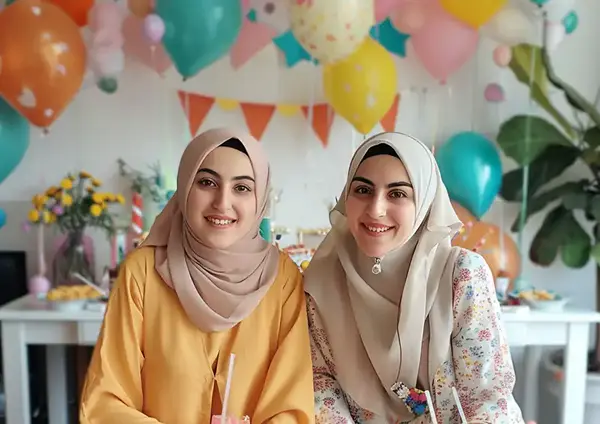 عکس دوتا دوست صمیمی فانتزی