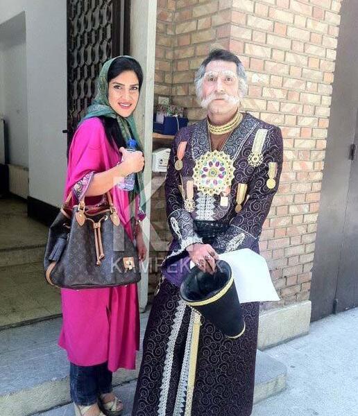 عکس پشت صحنه قهوه تلخ فرانسوی