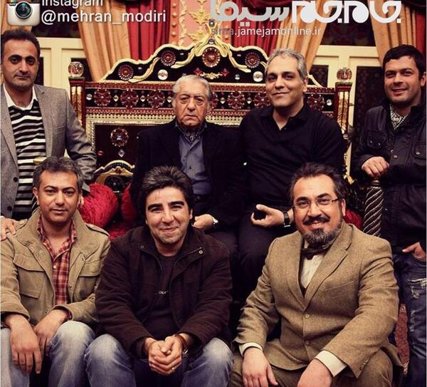 عکس پشت صحنه قهوه تلخ بغلی بگیر