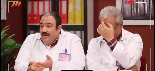 عکس پشت صحنه در حاشیه جواد رضویان