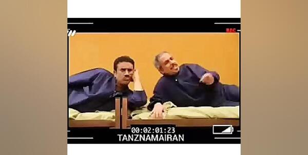 عکس پشت صحنه در حاشیه جواد رضویان