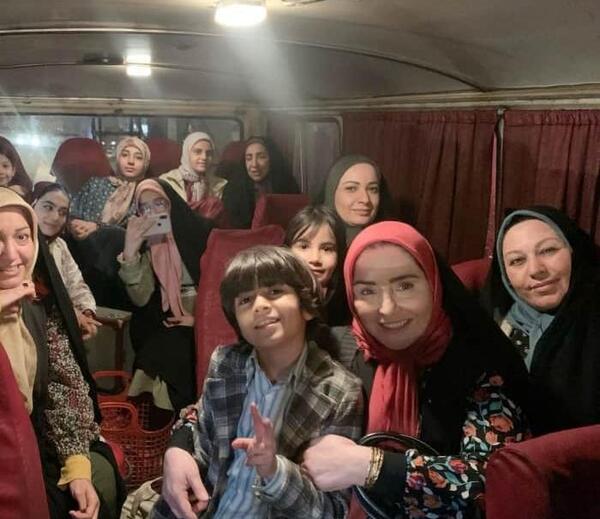 عکس پشت صحنه سریال زیرخاکی ۱