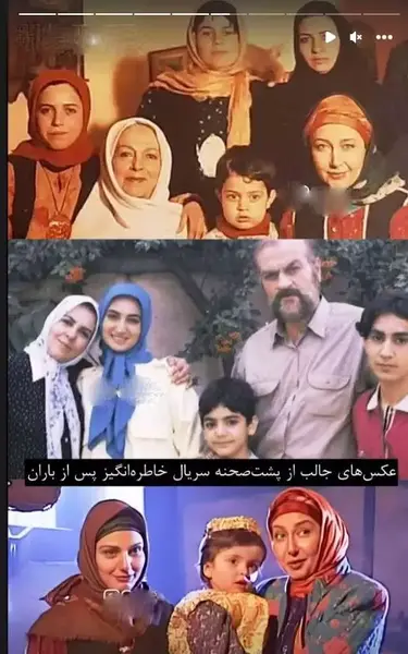 عکس پشت صحنه سریال زیرخاکی ۱