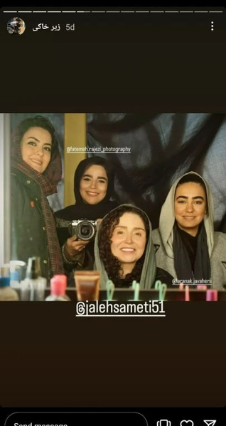 عکس پشت صحنه سریال زیرخاکی فصل اول
