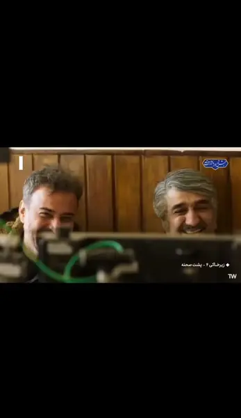 عکس پشت صحنه ی سریال زیرخاکی