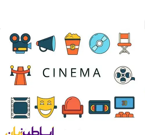 عکس پشت صحنه فیلمبرداری به انگلیسی