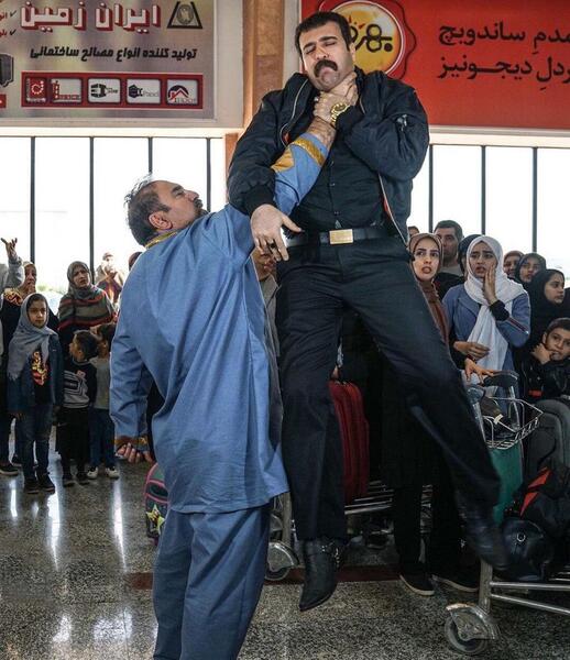 عکس پشت صحنه پایتخت ۶ قسمت ۱۷