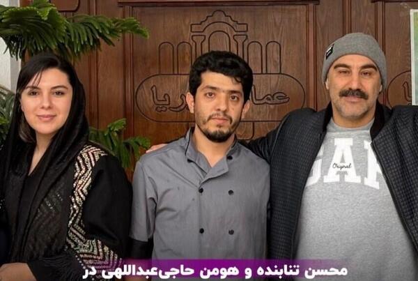 عکس پشت صحنه سریال پایتخت ۷