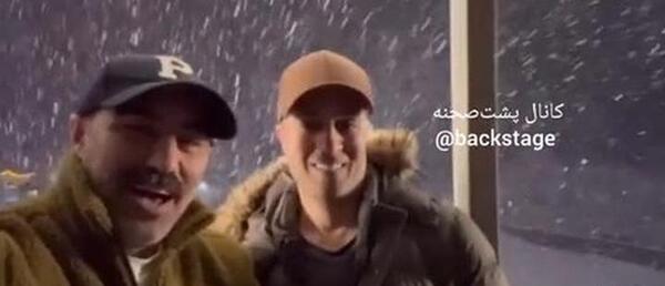 عکس پشت صحنه پایتخت ۷