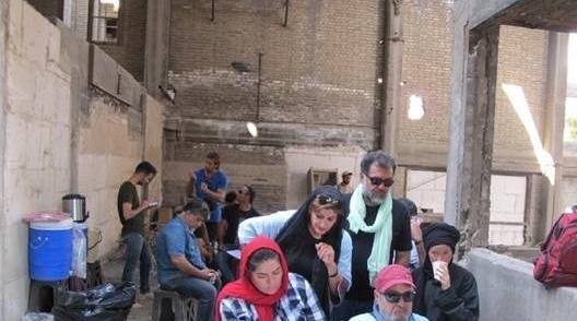 عکس پشت صحنه پایتخت ۵ قسمت داعش