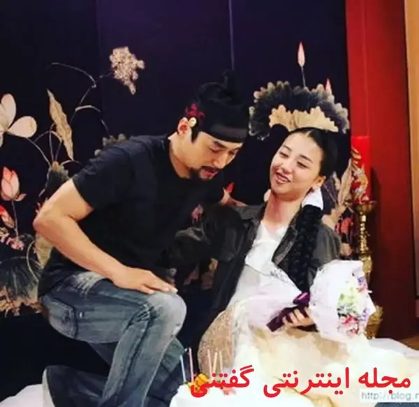 عکس پشت صحنه افسانه دریای آبی قسمت 15