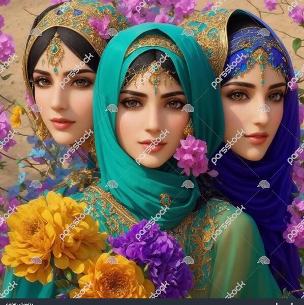 عکس های زیبا با حجاب