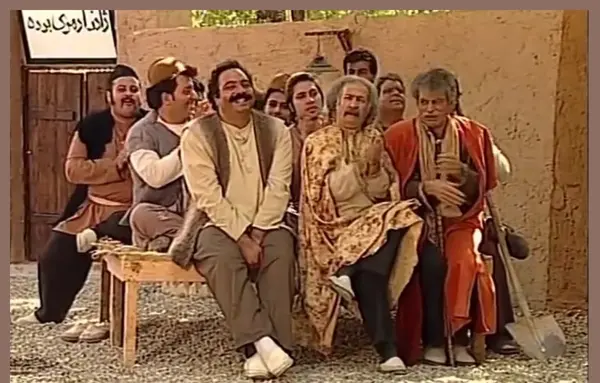 عکس پشت صحنه برره نماشا