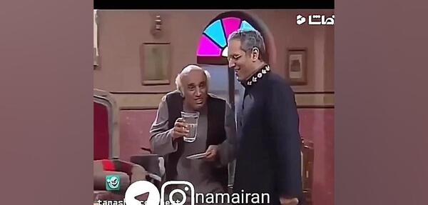 عکس پشت صحنه باغ مظفر رادش