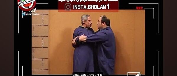 عکس پشت صحنه خنده دار در حاشیه 1