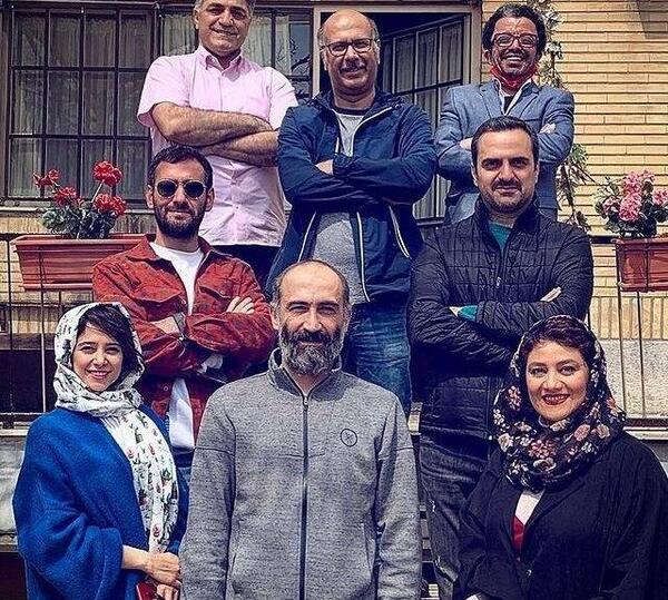 عکس پشت صحنه خندوانه نیما شعبان نژاد