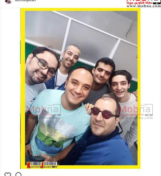 عکس پشت صحنه های خندوانه