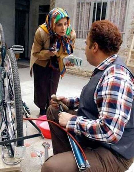 عکس پشت صحنه خنده دار سریال دودکش