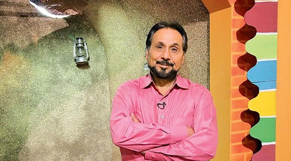 عکس پشت صحنه خنده بازار عمو قناد