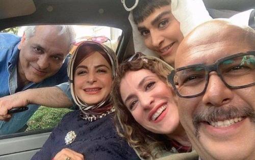 عکس پشت صحنه خنده بازار دالفک