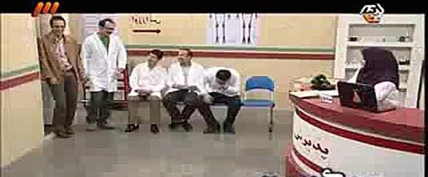 عکس پشت صحنه سریال خنده بازار