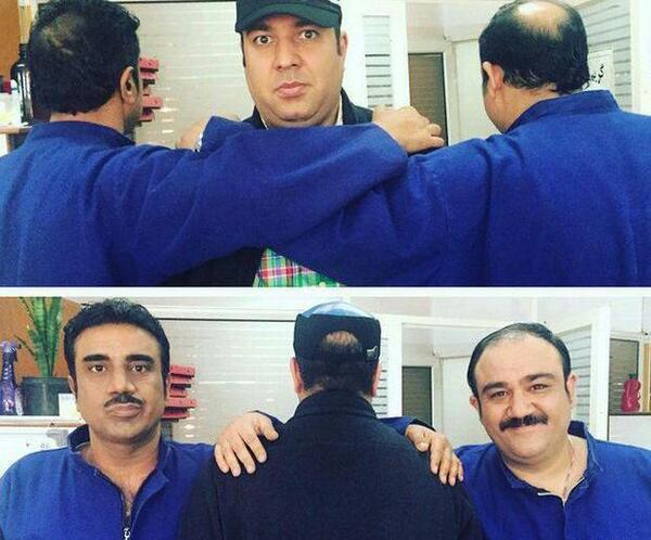 عکس پشت صحنه در حاشیه 2 قسمت 2